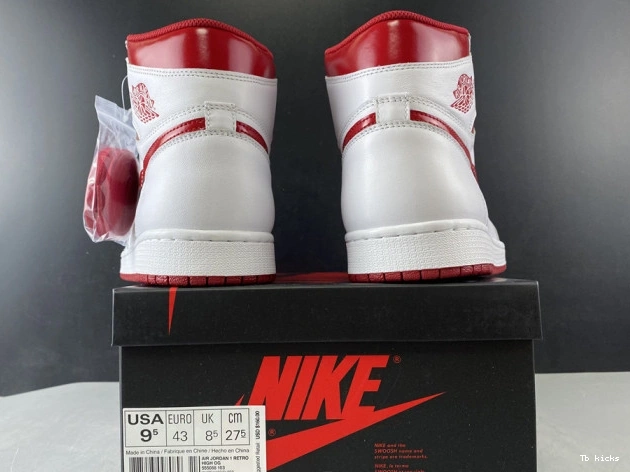 Rep TBK 1 Retro Jordan Red (2017) 555088-103 Air Metallic 0805